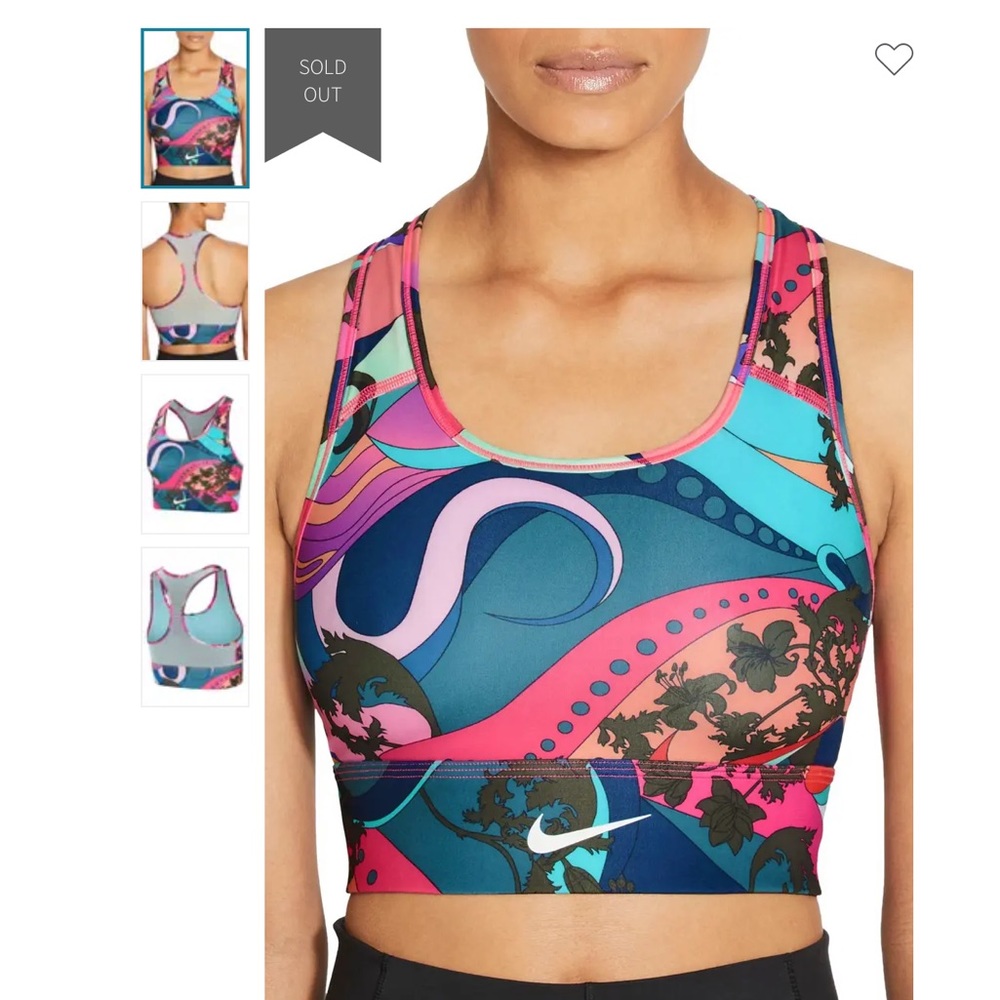Nike Swoosh Icon Clash Dri-FIT Sports Bra - Picture 10 of 11